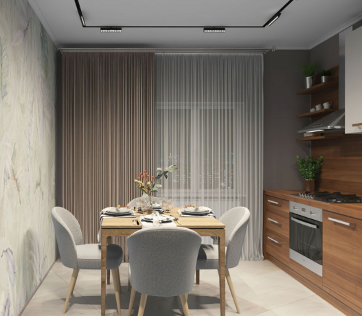 Однофазный LED светильник 9W 3000-6000К для трека с поддержкой ''Алиса'' Denkirs DK8006-BK 