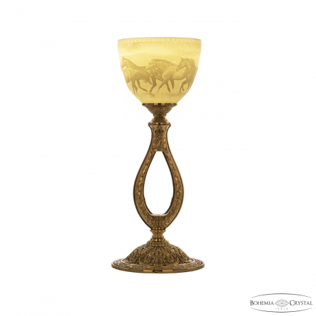 Настольная лампа Bohemia Ivele Crystal 71300L/15 FP P1 Horse 