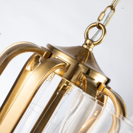 Подвесная люстра с лампочками Favourite Lyra 2968-9P+Lamps E14 Свеча 