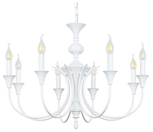 Подвесная люстра Arte Lamp Collinetta A4094LM-8WH