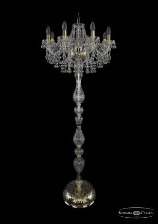 1409T1/8/195-160/G Торшер Bohemia Ivele Crystal 