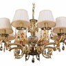 Подвесная люстра Abrasax Sylvia L.8110-8BR CRISTAL-SHADE