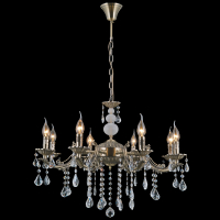 Подвесная люстра Illumico IL9927-8PSQ-24 AB CASTOR (1428946)