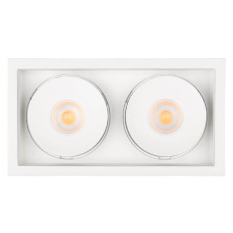 Встраиваемый светодиодный светильник Arlight CL-Simple-S148x80-2x9W Day4000 028150 