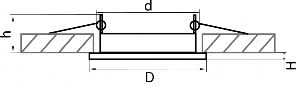 Нарушена упаковка!  <21065>  Встраиваемый светильник Lightstar Tablet 212111