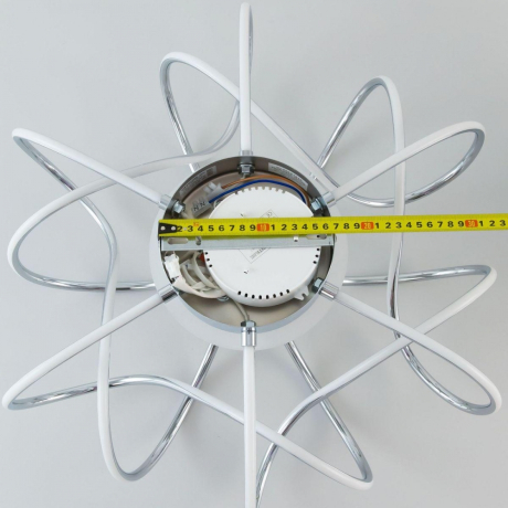 Потолочная светодиодная люстра с голосовым управлением Citilux Джемини Смарт CL229A161E 