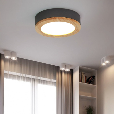 Накладной светильник Imperiumloft Wudda Красный WUDDA01