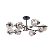 Люстра на штанге с лампочками Omnilux OML-95307-08+Lamps