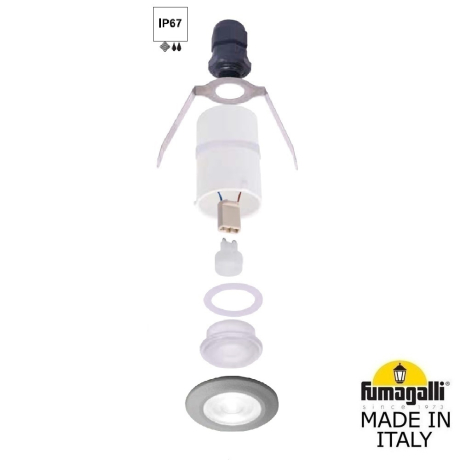 Уличный встраиваемы светильник Fumagalli TERESA 2L0.000.000.LXZ1L
