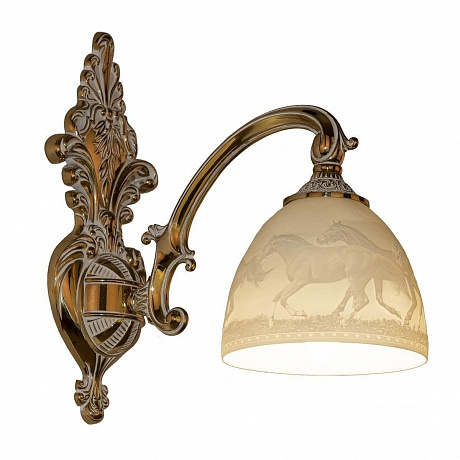Бра Bohemia Ivele 7209B14/1/175 GW P1 D Horse 