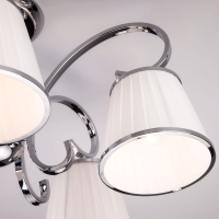 60088/5 хром хром Потолочная люстра с абажурами Eurosvet Tessa