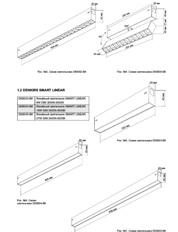Однофазный LED светильник 18W 3000-6000К для трека с поддержкой ''Алиса'' Denkirs DK8002-WH