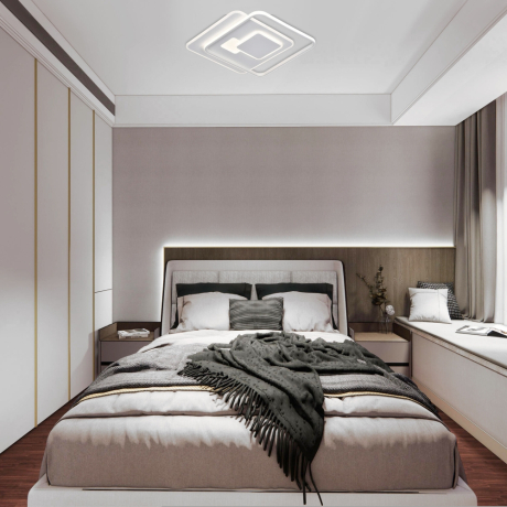 Накладной светильник Eurosvet Caroline 90255/1 белый 