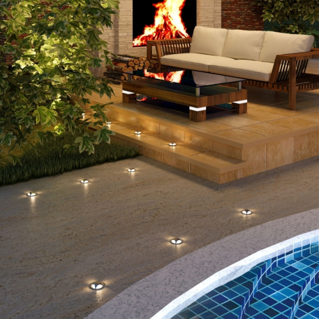 Подсветка для лестниц и дорожек Elektrostandard MRL LED 1106 алюминий (a050602)