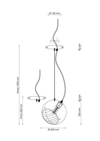 Подвесной светильник Lucia Tucci Narni 1942.1 Gray-Green 