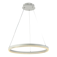 Подвесная диммируемая люстра с пультом ДУ Profit Light 6083/1 WHT 68W