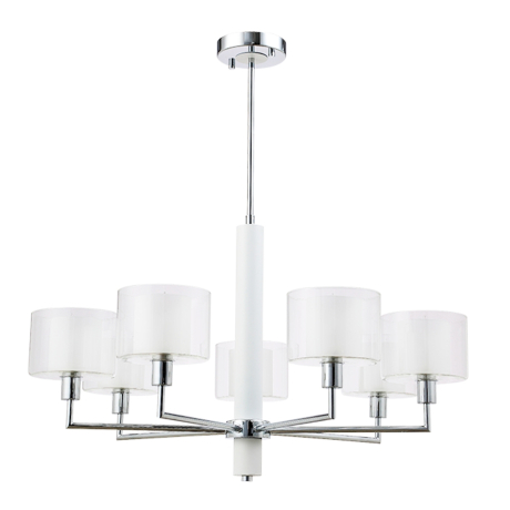 Подвесная люстра Crystal Lux Maestro SP-PL7 Chrome 