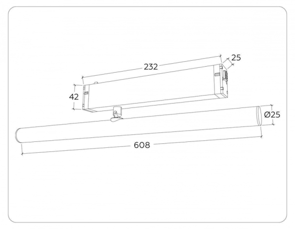 Светильник на штанге Ambrella Light GL GL1361 