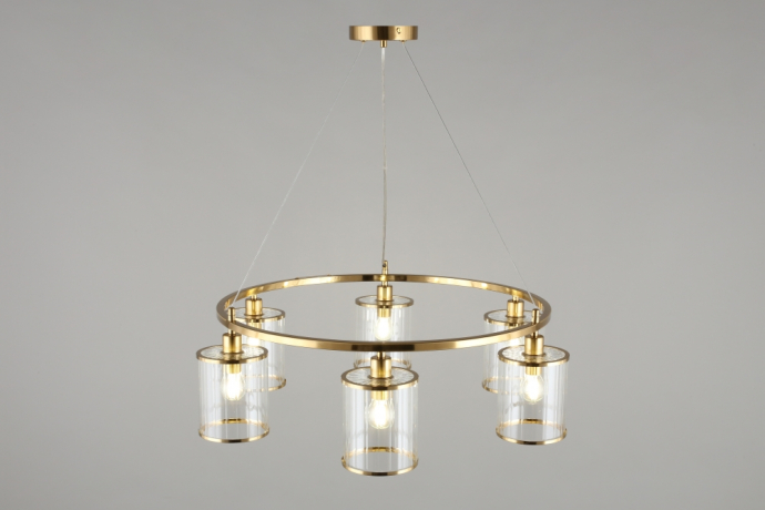 Люстра подвесная с лампочками Omnilux OML-59803-06+Lamps