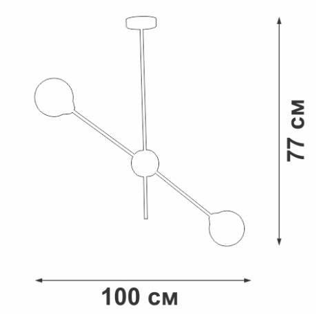 Потолочный светильник Vitaluce V3988-1/2PL 