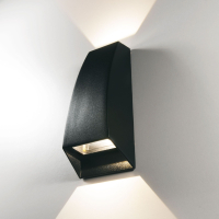 Уличный настенный светодиодный светильник Elektrostandard Techno 1016 черный (a032763)