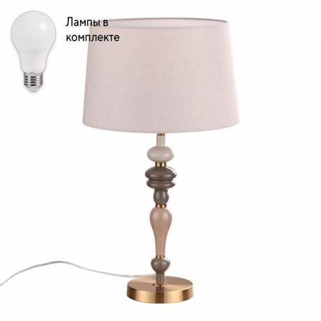 Настольная лампа с Led лампочками в комплекте Odeon 5040/1T+Lamps 