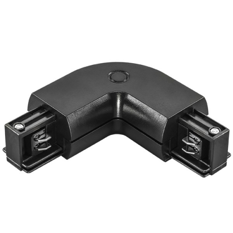 Соединитель с токопроводом угловой L-образный для треков Lightstar Barra 504127 