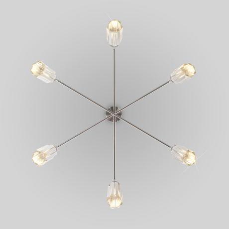 Подвесной светильник с хрусталем Eurosvet Gilian 60163/6 (a065758) 