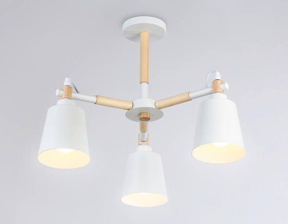 Люстра на штанге с лампочками Ambrella light TR82204+Lamps 