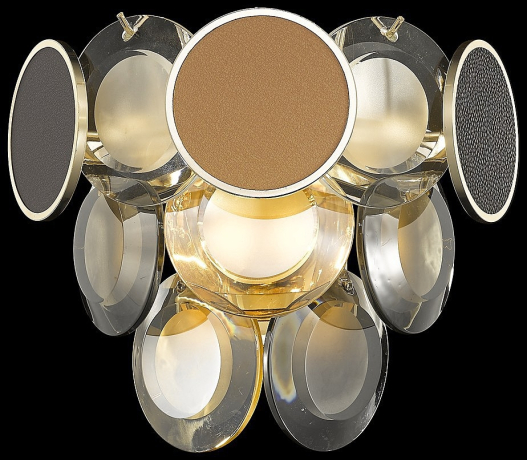 Бра, со светодиодными лампочками, комплект от Lustrof. 277266-623244 