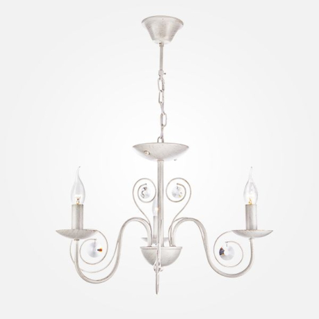 Подвесная люстра Eurosvet Tomas 60018/3 белый с золотом 