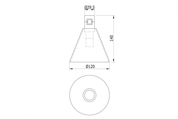 Магнитный LED светильник 5W 3000К для модульной системы Tringlas Donolux DL20234M5W1 Black 