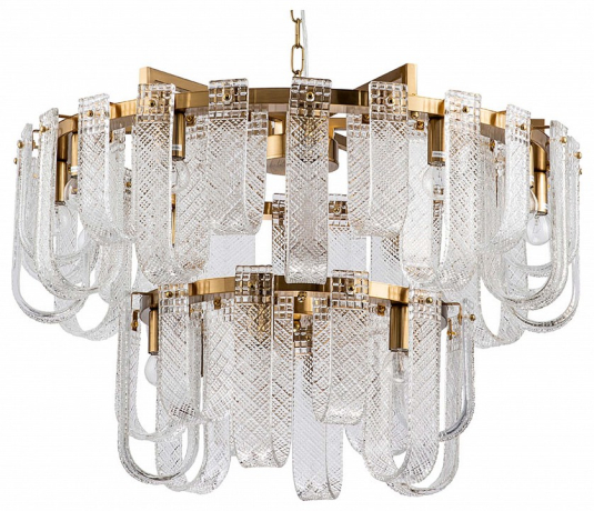 Подвесная люстра Indigo Brina 12027/18P Brass 