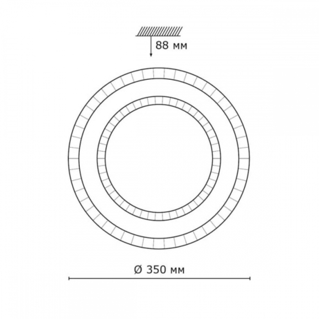 Накладной светильник Sonex Floors 2041/DL 