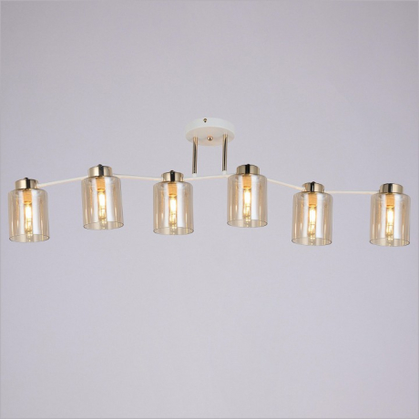 Светильник на штанге ILLUMICO  IL6111-6COU-79 WH GD Qui 