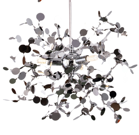 Люстра подвесная с Led лампочками в комплекте Lightstar L3PR721134+Lamps 