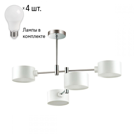 Люстра с лампочками Lumion Ashley 3742/4C+Lamps 