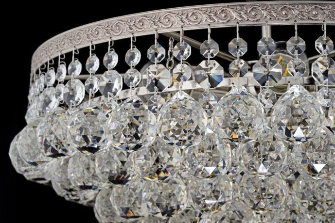 Потолочная люстра с лампочками Arti Lampadari Castellana E 1.3.46.501 N+Lamps 