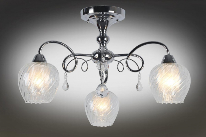 Люстра потолочная с лампочками Omnilux OML-53607-03+Lamps 