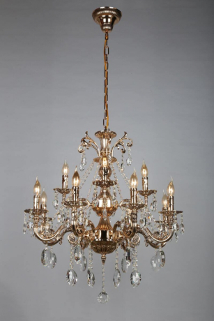 Люстра подвесная с лампочками Omnilux OML-78903-12+Lamps 