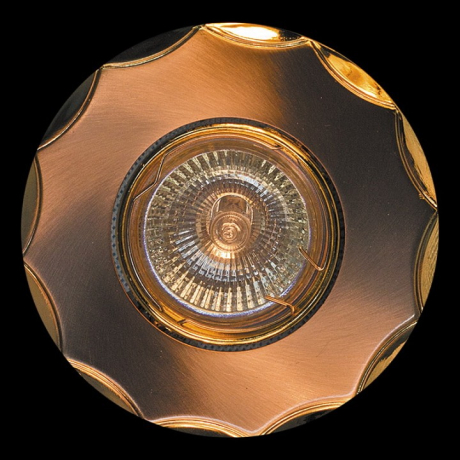 Встраиваемый светильник Sneha 4010/E1 MR16 SN+GD