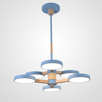 Люстра на штанге Imperiumloft TURNA Blue TURNA-DBL01