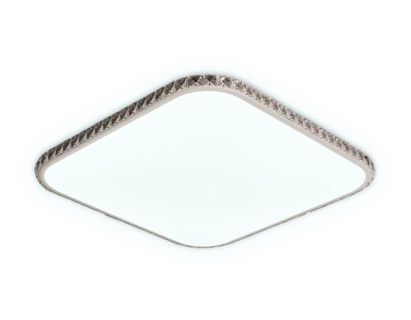 Потолочный светодиодный светильник с пультом ДУ ИК Ambrella light Crystal FF75 