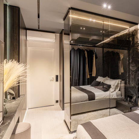 Выключатель проходной двухклавишный без рамки Werkel черный матовый W1122008