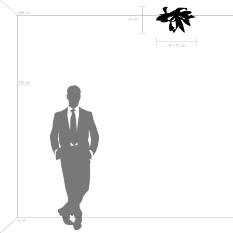 754166 Потолочная люстра Lightstar Turbio 