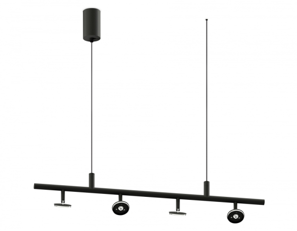 Корпус светильника подвесной поворотный для насадок D60 Ambrella light DIY SPOT C9002 