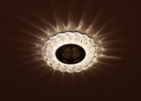 Встраиваемый светильник c LED подсветкой Эра DK LD36 SL/WH (Б0036480)