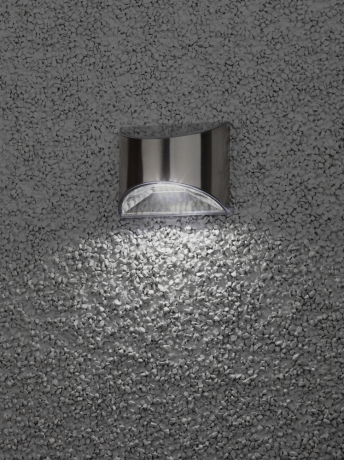 Фасадная подсветка Хром, на солнечной батарее Эра ERAFS024-38 (Б0044251)