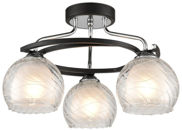 Потолочная люстра с лампочками Velante 234-107-03+Lamps E27 P45 