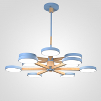 Люстра на штанге Imperiumloft TURNA Blue TURNA-DBL01